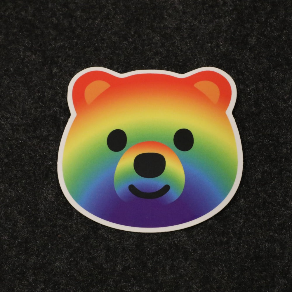 Bearmoji: Pride Bear Sticker image 0